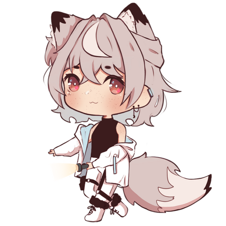 Chibi - Full Body - Transparent Bg